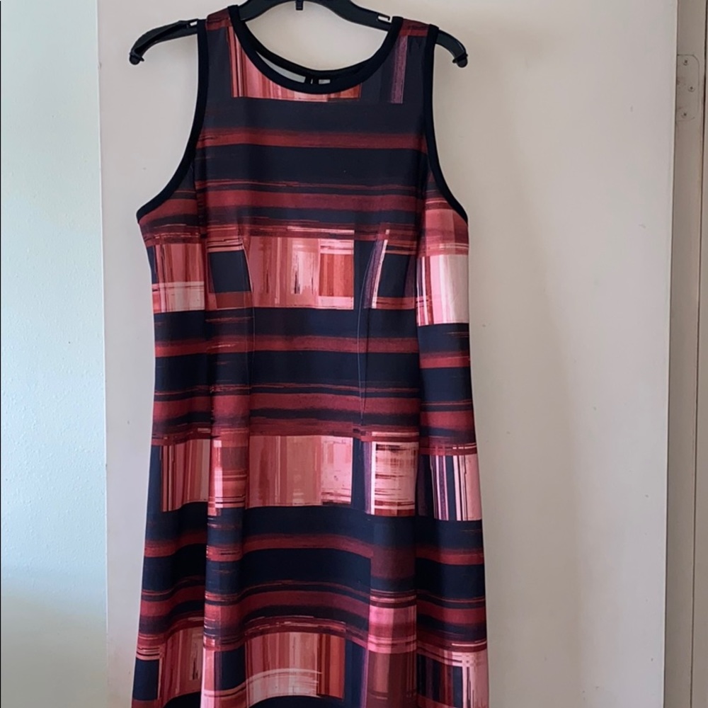 Target Wassup Black & Red Fit and Flare Dress